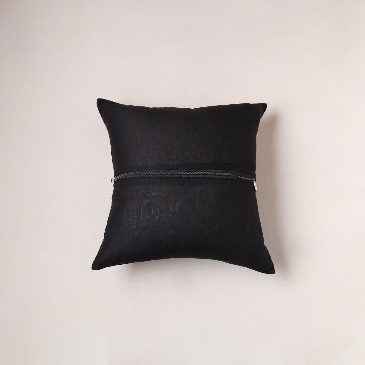 Plain Dharwad Cushion Cover (16 x 16 in) 216