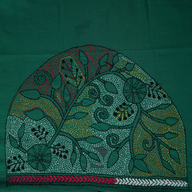 Bengal Kantha Hand Embroidered Cotton Blouse Piece 73