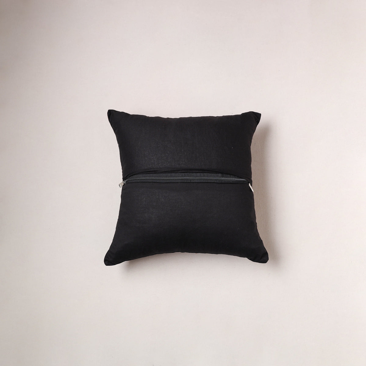 Plain Dharwad Cushion Cover (16 x 16 in) 218