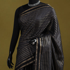 Handloom Tussar Silk Zari Border Bhagalpuri Saree 16