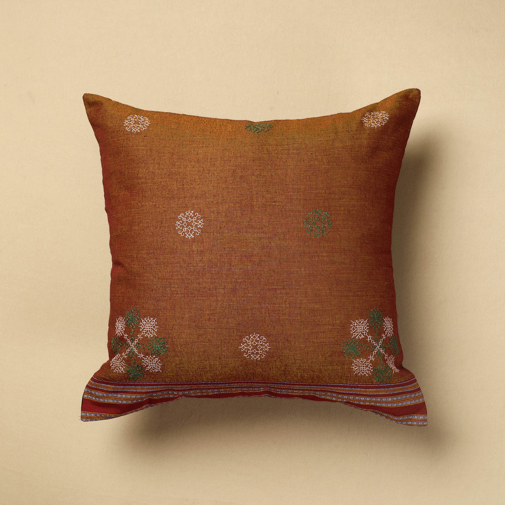 embroidery cotton cushion cover