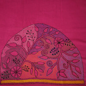 Bengal Kantha Hand Embroidered Cotton Blouse Piece 70