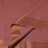 Brown - Mangalagiri Cotton Fabric with Zari Border 08