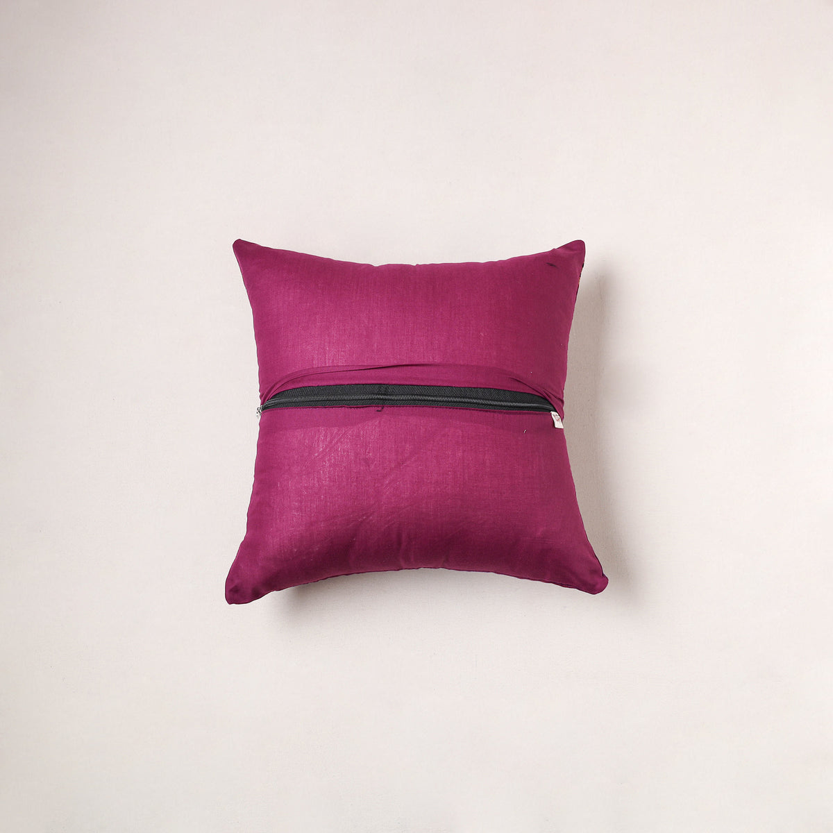 Plain Dharwad Cushion Cover (16 x 16 in) 221