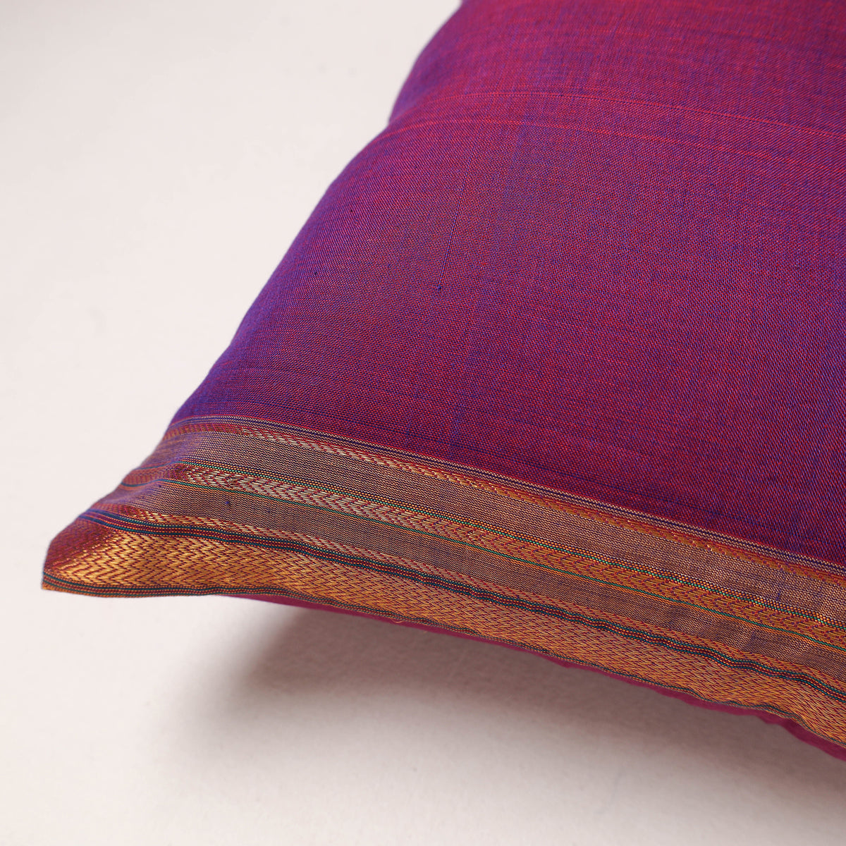 Plain Dharwad Cushion Cover (16 x 16 in) 222