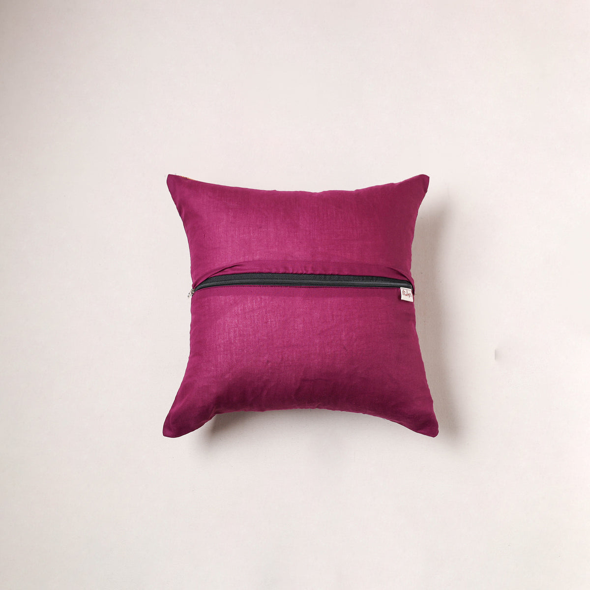 Plain Dharwad Cushion Cover (16 x 16 in) 222