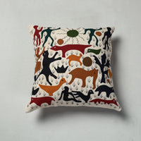 Applique Work Cushion Cover