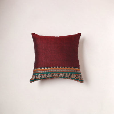 Plain Dharwad Cushion Cover (16 x 16 in) 223