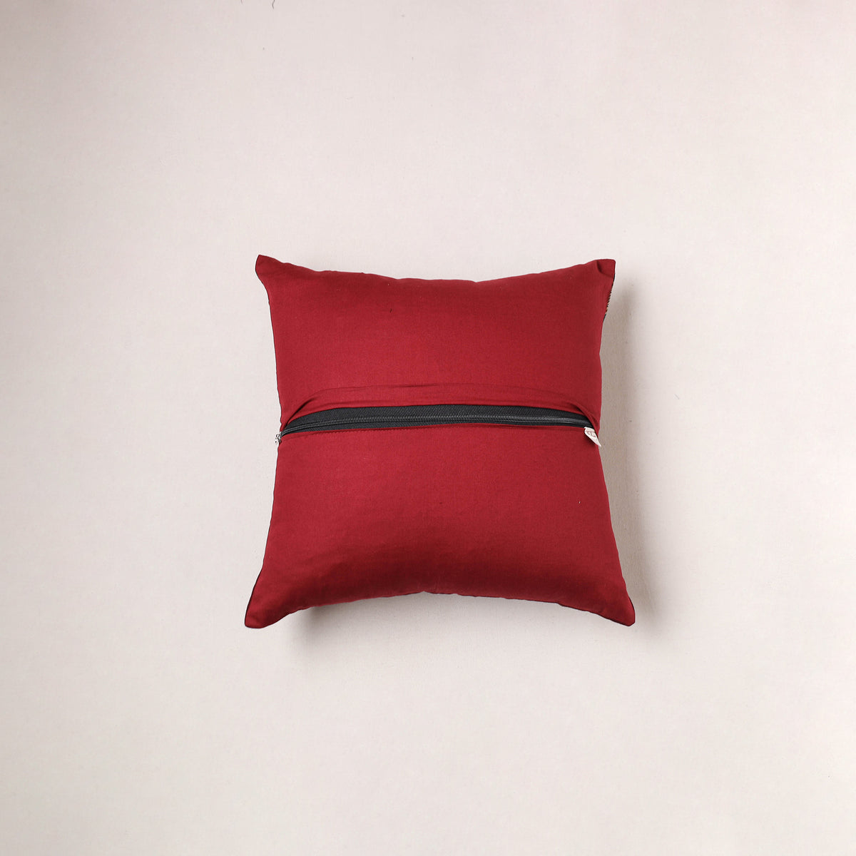 Plain Dharwad Cushion Cover (16 x 16 in) 223