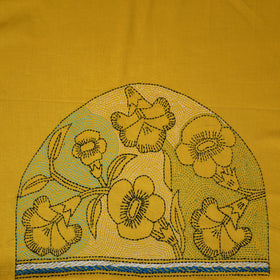 Bengal Kantha Hand Embroidered Cotton Blouse Piece 65