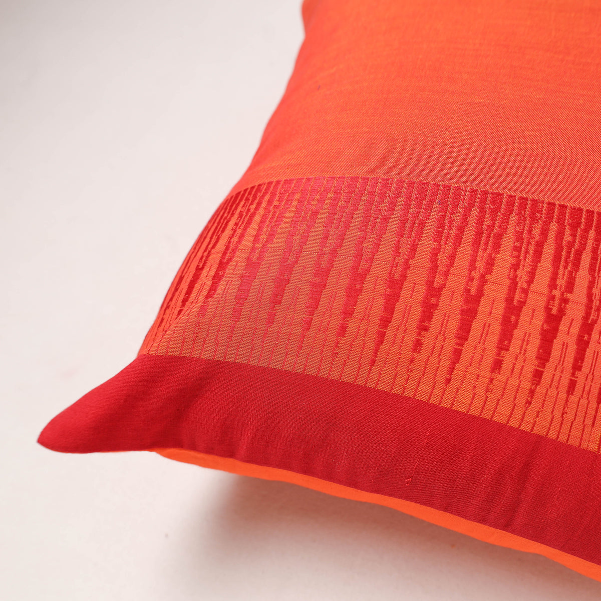 Plain Dharwad Cushion Cover (16 x 16 in) 227