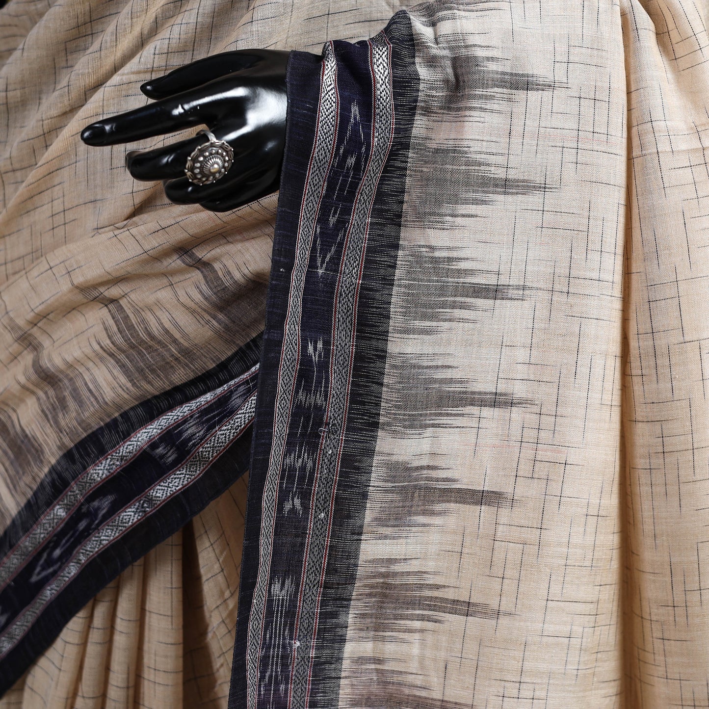 Ikat Handloom Pure Cotton Sambalpuri Saree 02