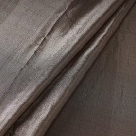 Buy Traditional Chanderi Silk Handloom Tissue Full Silver Zari Fabric 17 Online at iTokri.com