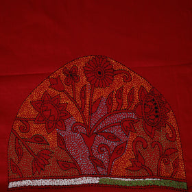 Bengal Kantha Hand Embroidered Cotton Blouse Piece 60