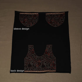 Bengal Kantha Hand Embroidered Cotton Blouse Piece 58