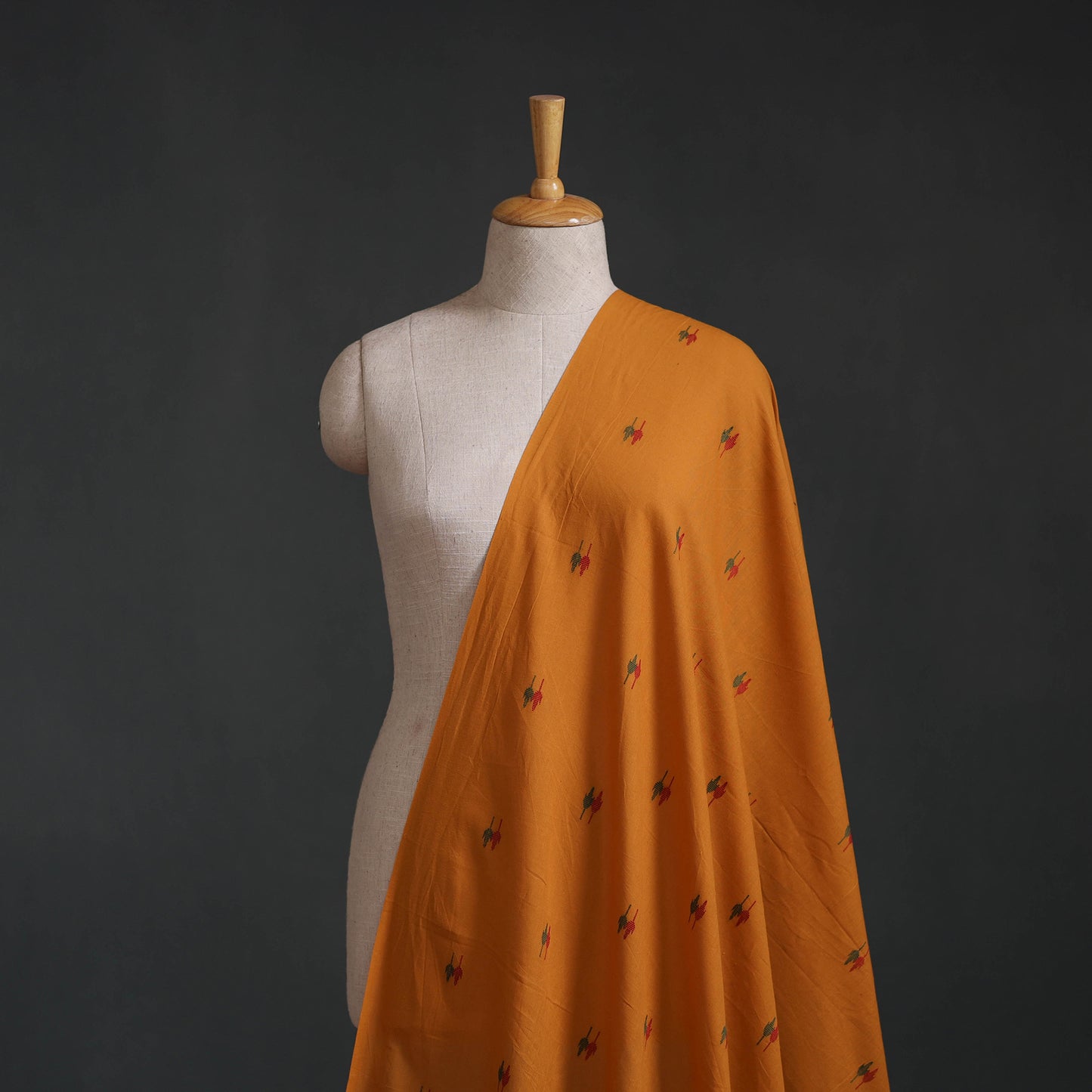 Prewashed Cotton Jacquard Buti Fabric 11