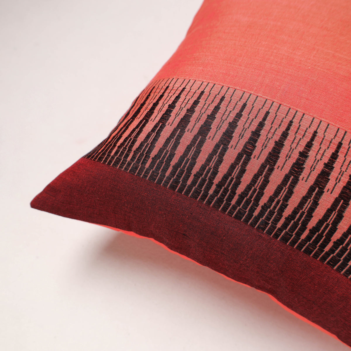 Plain Dharwad Cushion Cover (16 x 16 in) 232