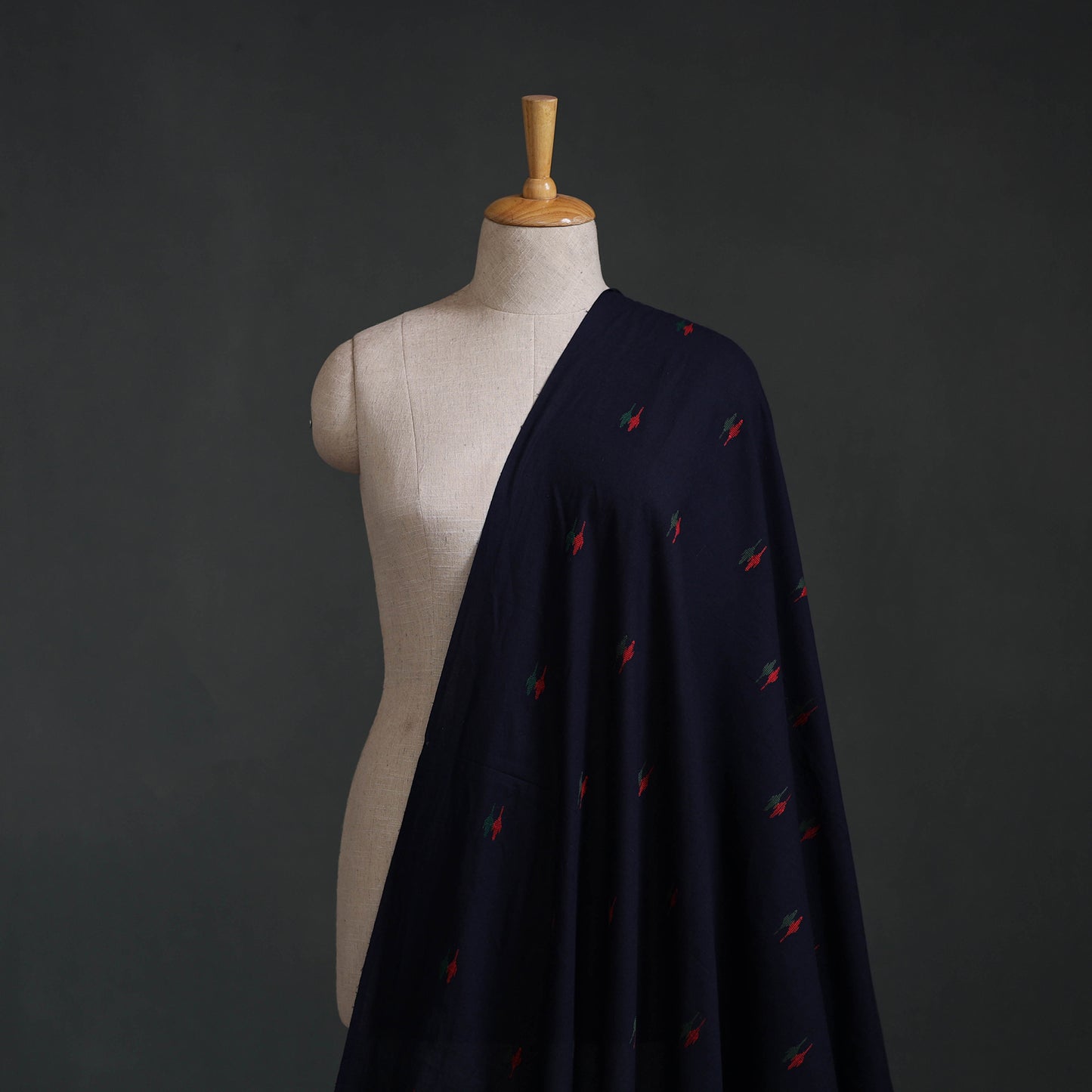 Prewashed Cotton Jacquard Buti Fabric 09