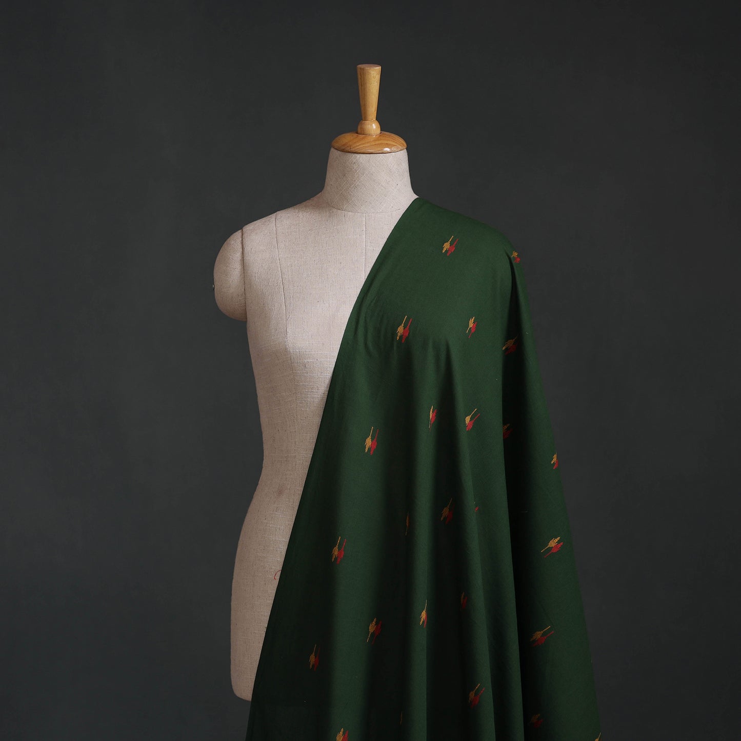 Prewashed Cotton Jacquard Buti Fabric 08