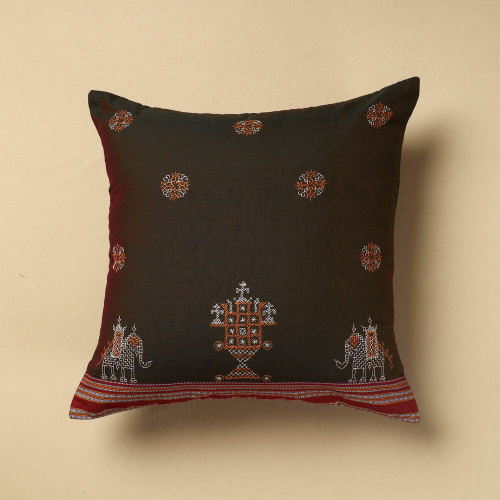 embroidery cotton cushion cover