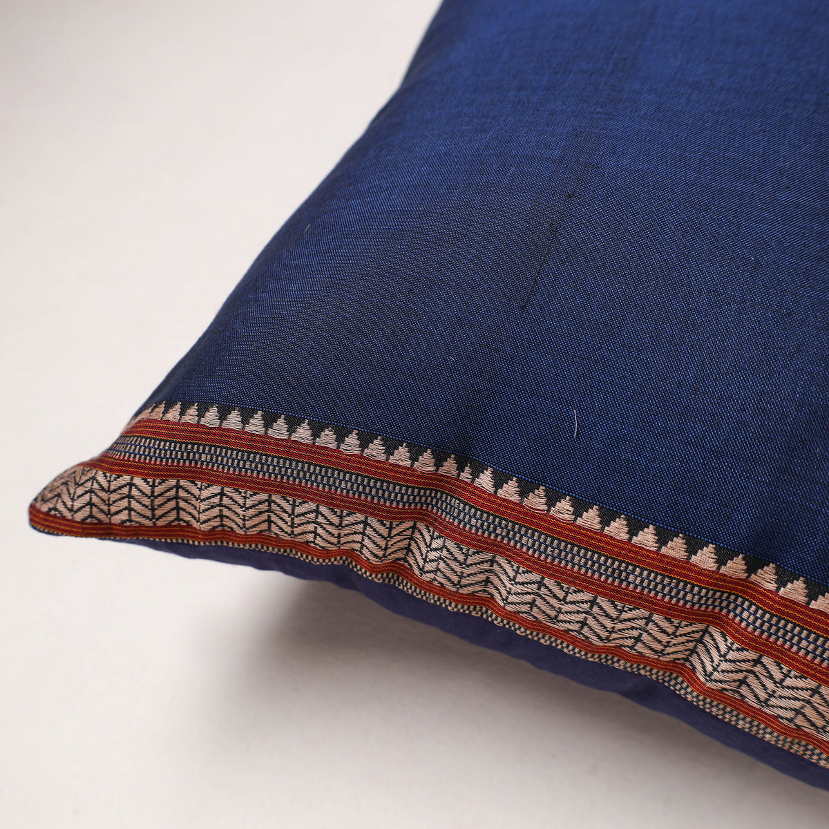 Plain Dharwad Cushion Cover (16 x 16 in) 234