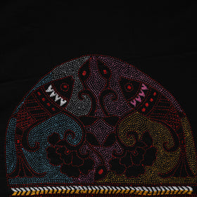 Bengal Kantha Hand Embroidered Cotton Blouse Piece 54