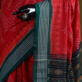 Ikat Handloom Pure Cotton Sambalpuri Saree 09