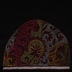 Bengal Kantha Hand Embroidered Cotton Blouse Piece 53