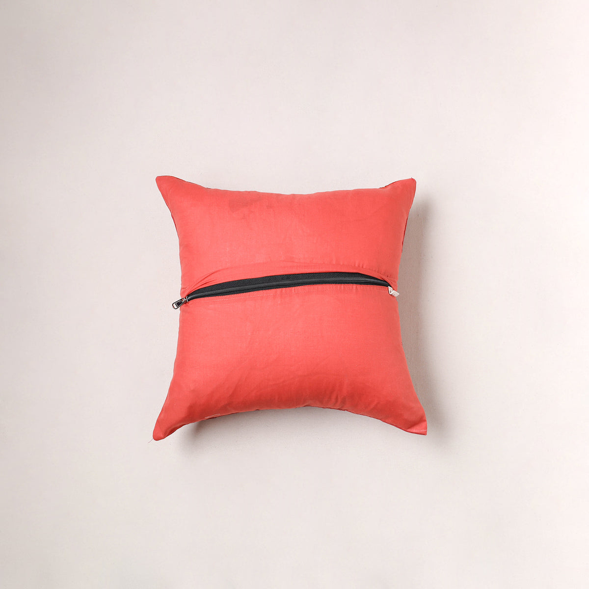 Plain Dharwad Cushion Cover (16 x 16 in) 236