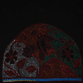 Bengal Kantha Hand Embroidered Cotton Blouse Piece 52