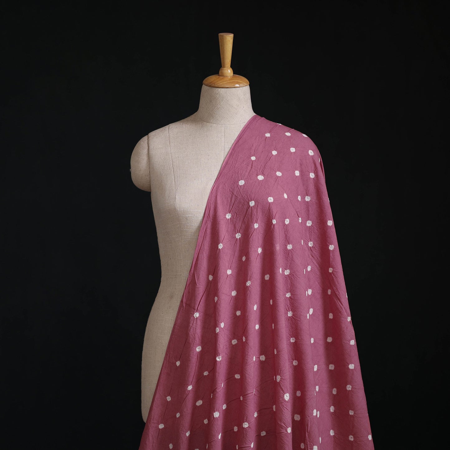 Kutch Bandhani Tie-Dye Pure Cotton Fabric 02