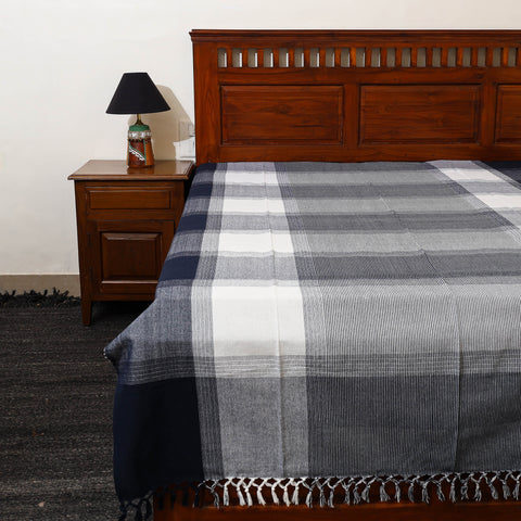 Pure Handloom Cotton Single Bed Cover from Bijnor 31