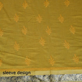 2pc Hand Embroidery Chanderi Silk Chikankari Dress Material
