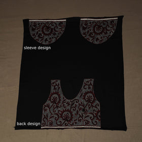 Bengal Kantha Hand Embroidered Cotton Blouse Piece 50