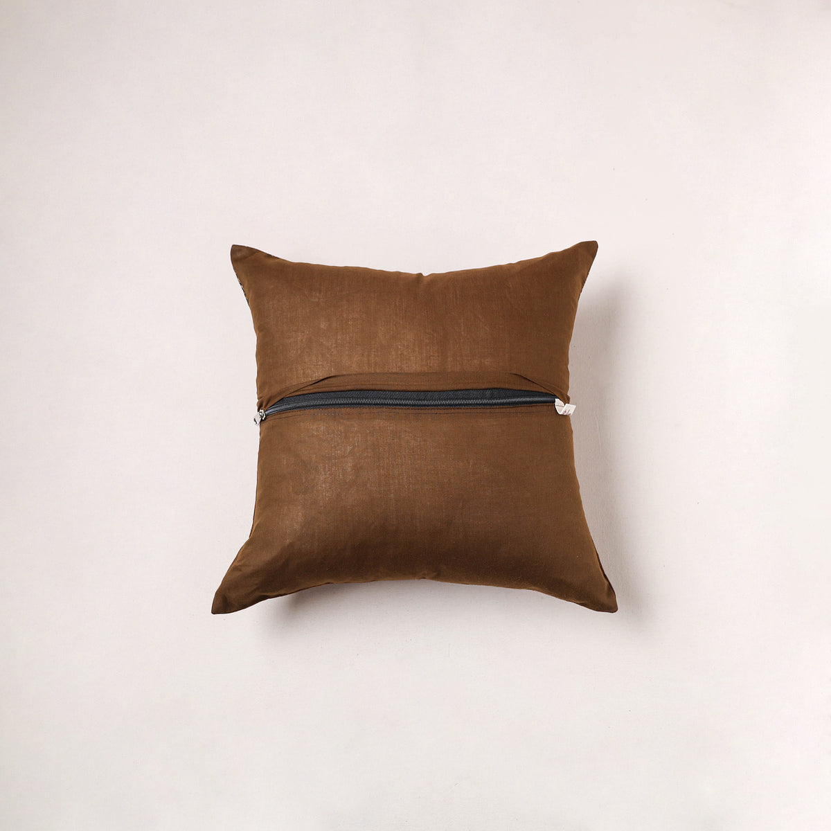Plain Dharwad Cushion Cover (16 x 16 in) 238