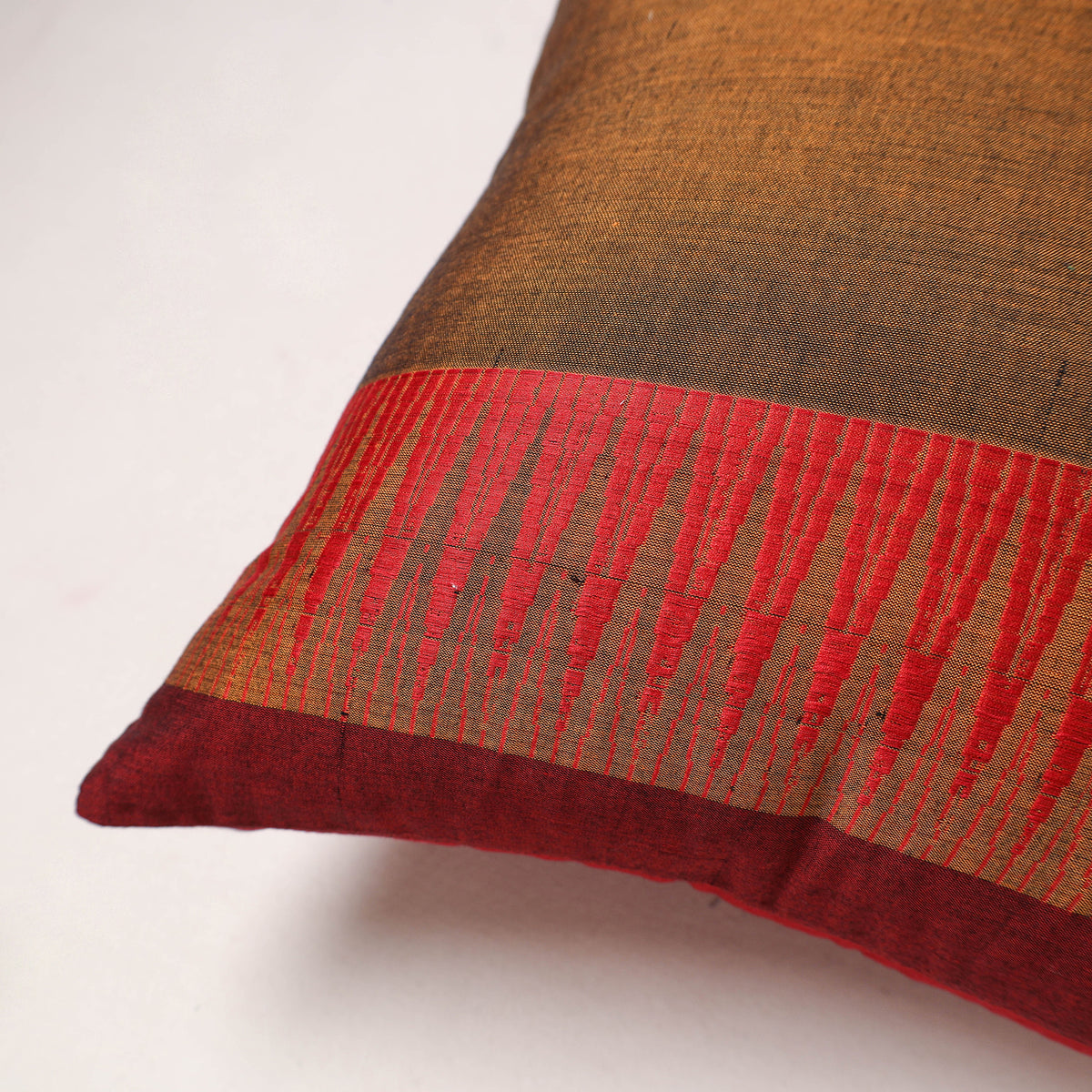 Plain Dharwad Cushion Cover (16 x 16 in) 239