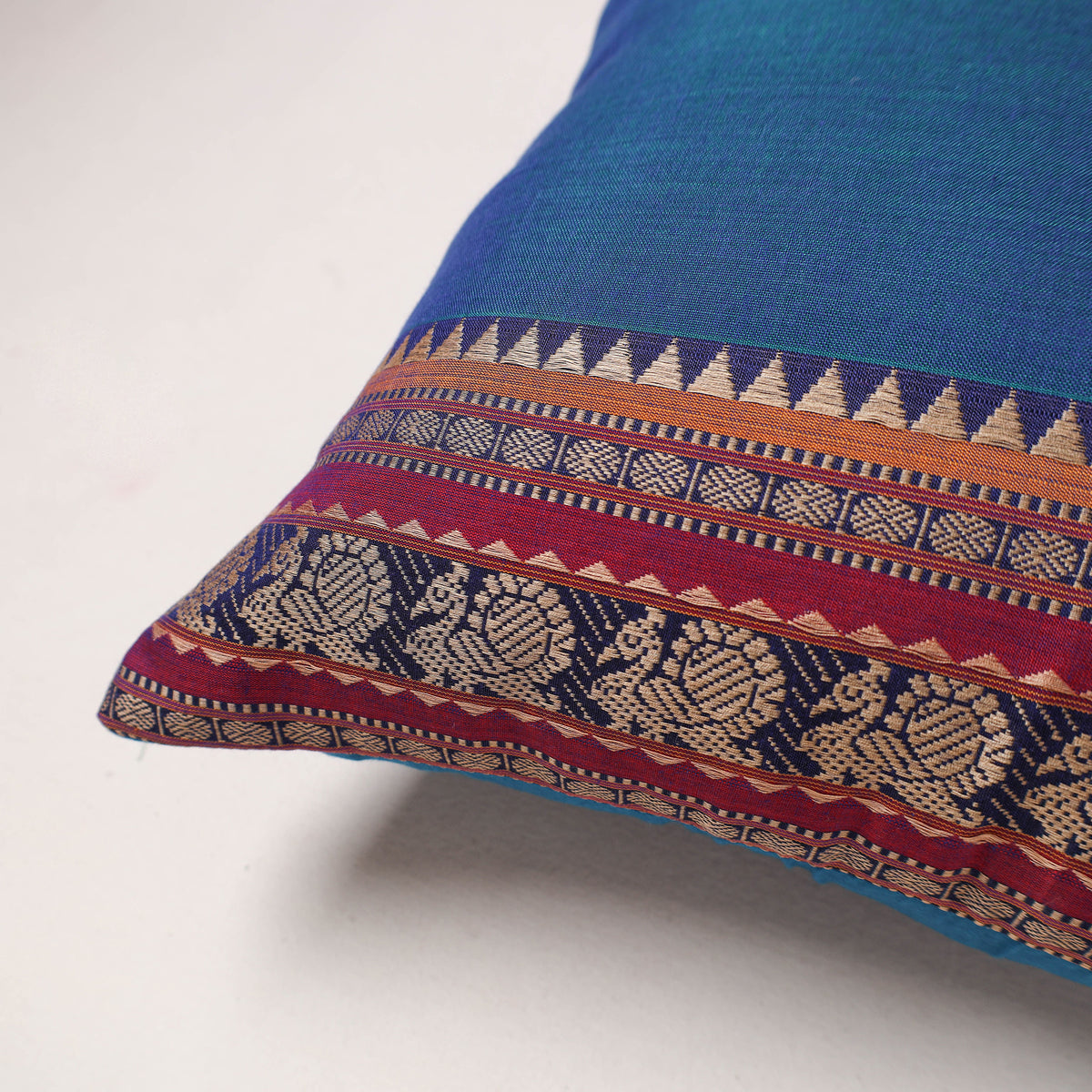 Plain Dharwad Cushion Cover (16 x 16 in) 240