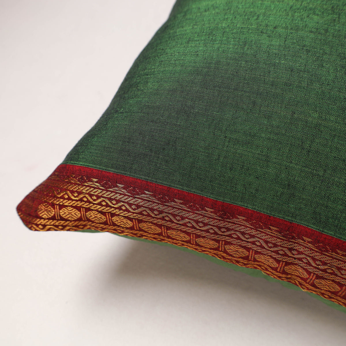 Plain Dharwad Cushion Cover (16 x 16 in) 241