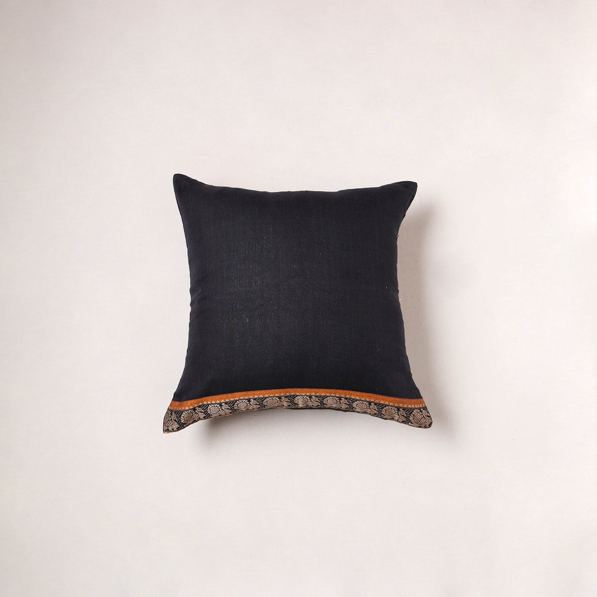 Plain Dharwad Cushion Cover (16 x 16 in) 242