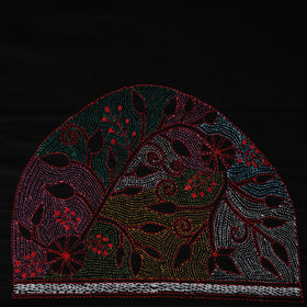 Bengal Kantha Hand Embroidered Cotton Blouse Piece 47