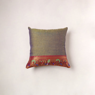 Plain Dharwad Cushion Cover (16 x 16 in) 243