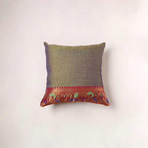 Plain Dharwad Cushion Cover (16 x 16 in) 243