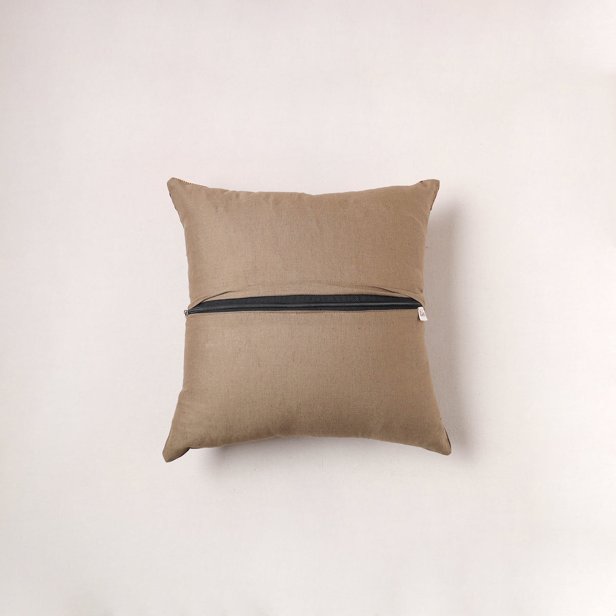 Plain Dharwad Cushion Cover (16 x 16 in) 243
