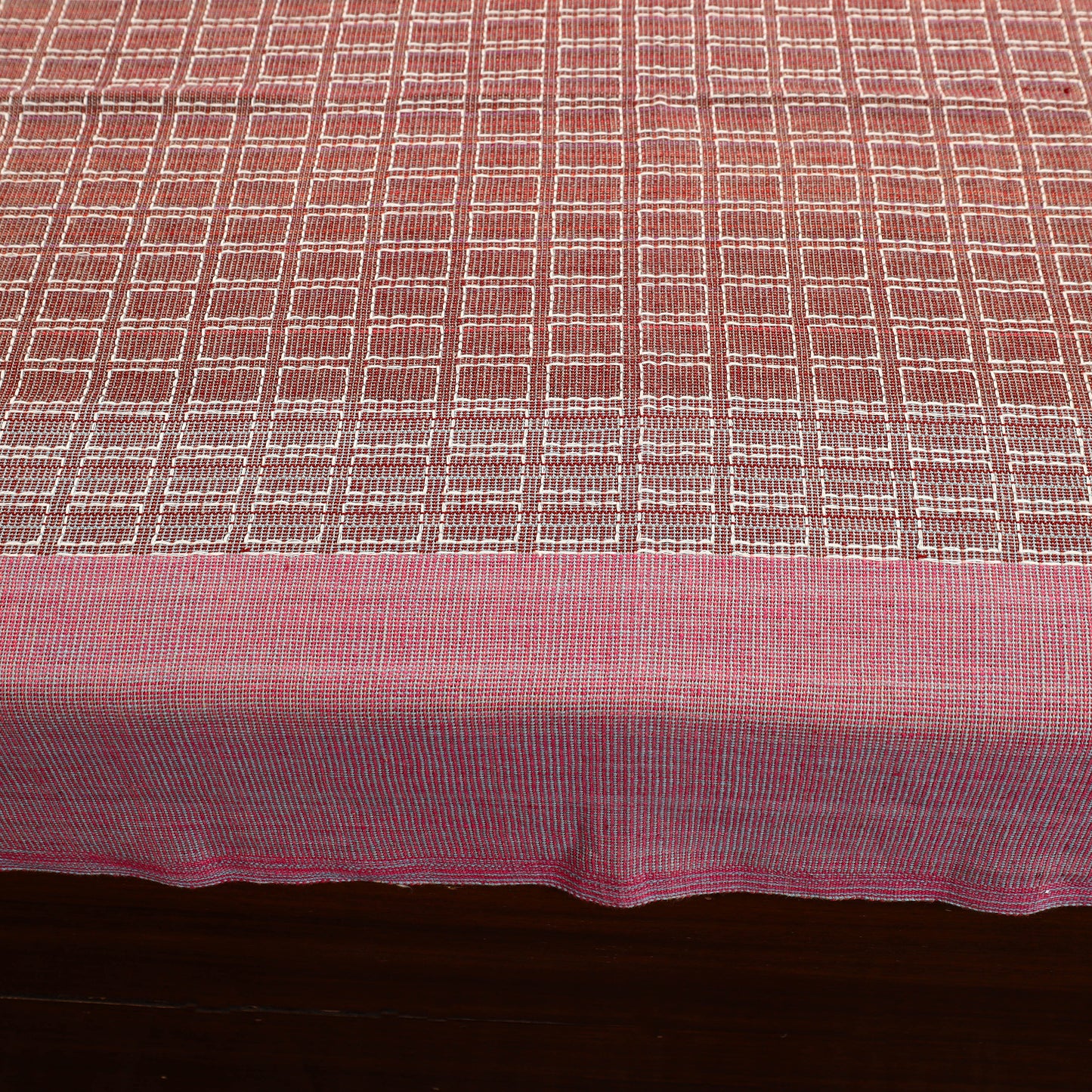 Multicolor - Pure Handloom Cotton Single Bed Cover from Bijnor 34