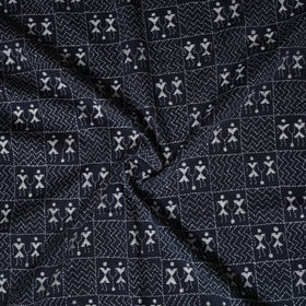 Bengal Kantha Hand Embroidered Cotton Blouse Piece 45