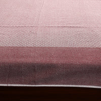 Brown - Pure Handloom Cotton Single Bed Cover from Bijnor 35