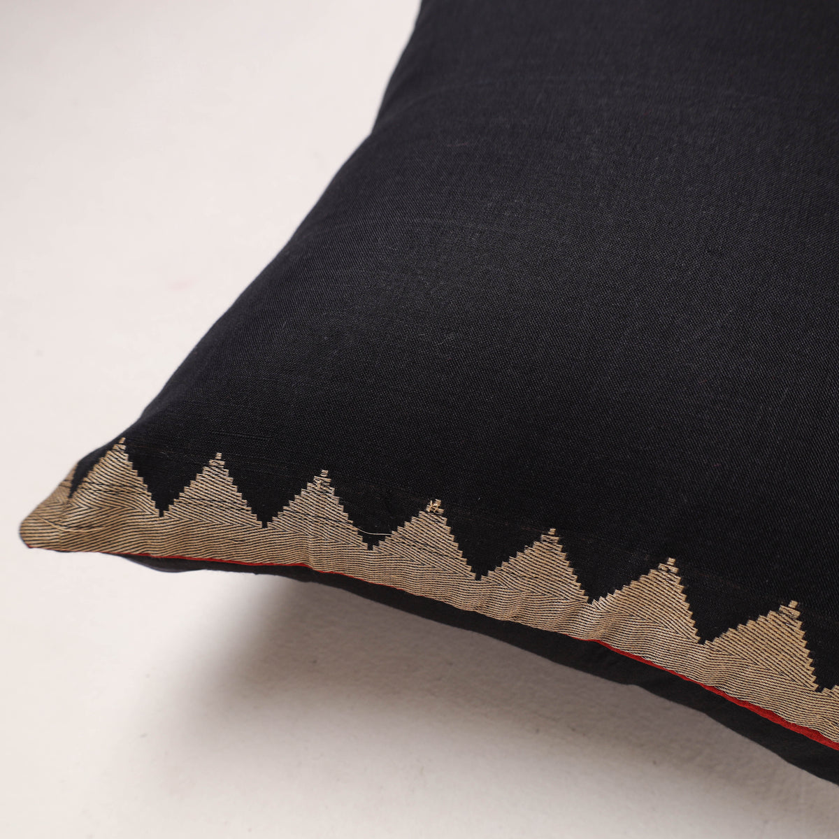 Plain Dharwad Cushion Cover (16 x 16 in) 245