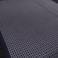 Blue - Pure Handloom Cotton Single Bed Cover from Bijnor 36