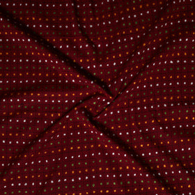 Bengal Kantha Hand Embroidered Cotton Blouse Piece 43