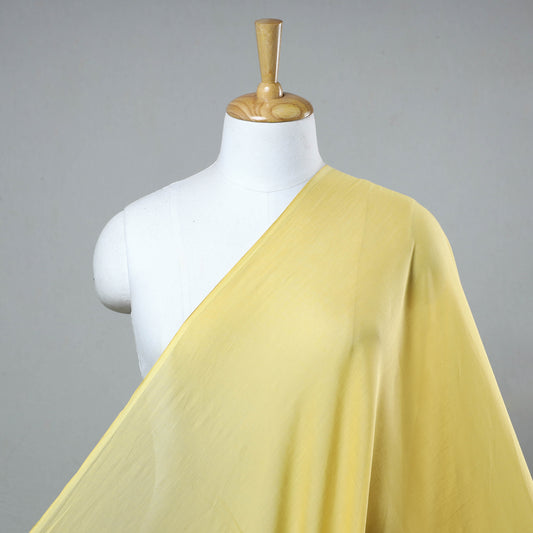 Yellow - Pre Washed Plain Dyed Cotton Fabric